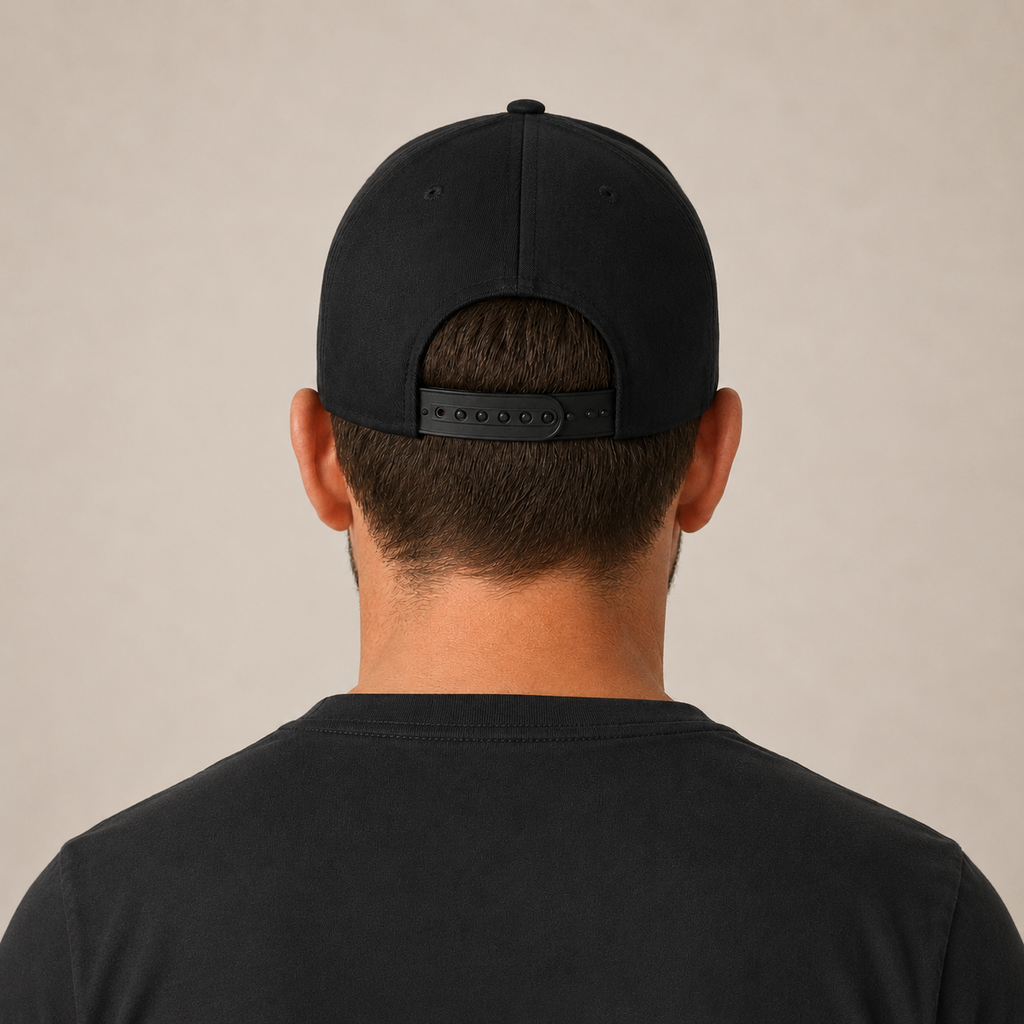 Casquette Classique - Noir - Fleur de Lys & Marteaux