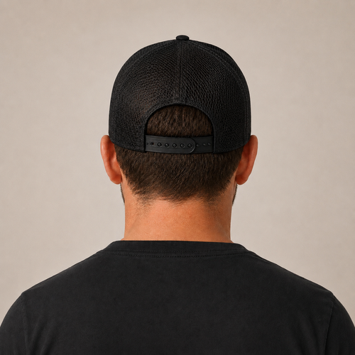 Casquette Trucker - Noir - Fleur de Lys & Marteaux