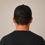 Casquette Trucker - Noir - Fleur de Lys & Couverture