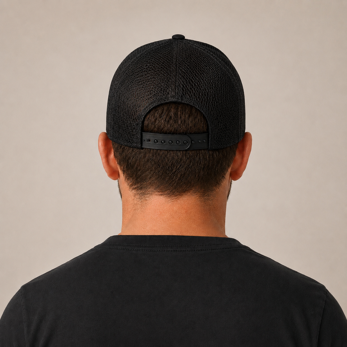 Casquette Trucker - Noir - Fleur de Lys & Couverture